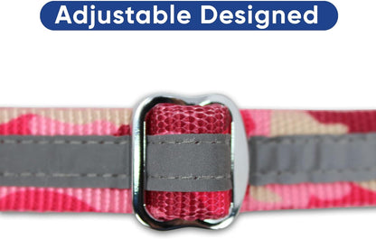 Pawtitas Chain Martingale Dog Collar Puppy Collar Reflective Dog Collar Training Dog Collar Behavioral Dog Chain Collar Collar Medium Dog Collar Green Dog Collar