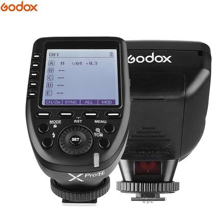 Godox Xpro-N i-TTL Flash Trigger Transmitter with Large LCD Screen 2.4G Wireless X System 32 Channels Support TTL Autoflash 1/8000s HSS for Nikon Camera for Godox Camera