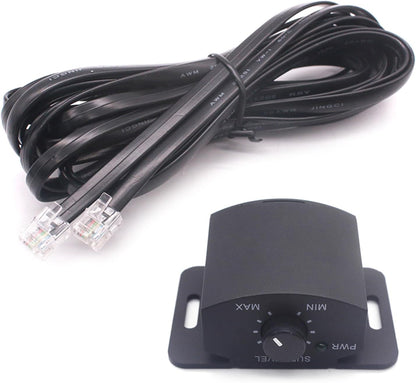 Rdxanc Amplifier Replacement Bass Knob Control Remote 6Pin Subwoofer Remote Volumes Adjustment Control Knob For Speakers