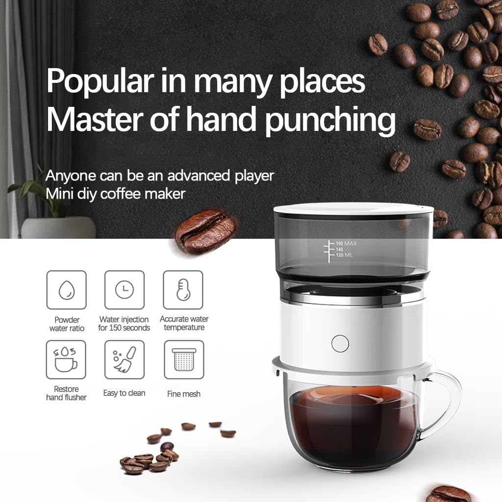 Mini Coffee Machine Coffeeware Appliance Dorm Office Travel Manual Burr Handheld Device Stainless Steel Compact Hand Crank Camping