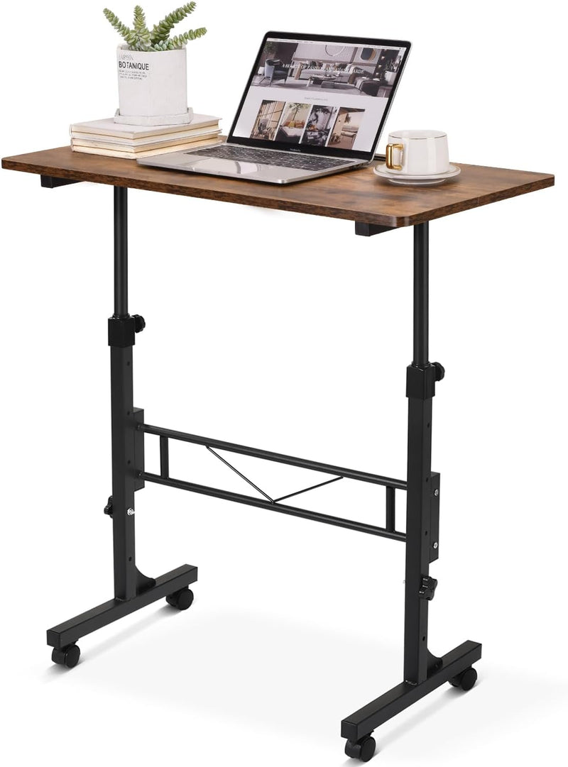 Purilite Select 32-Inch Adjustable Height Mobile Standing Desk