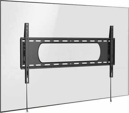 VIVO Extra Large Heavy Duty 43 to 100 inch LCD LED Curved and Flat Panel Screen, TV Wall Mount Bracket with Max 800x400mmmm VESA, Black, MOUNT-VW100F