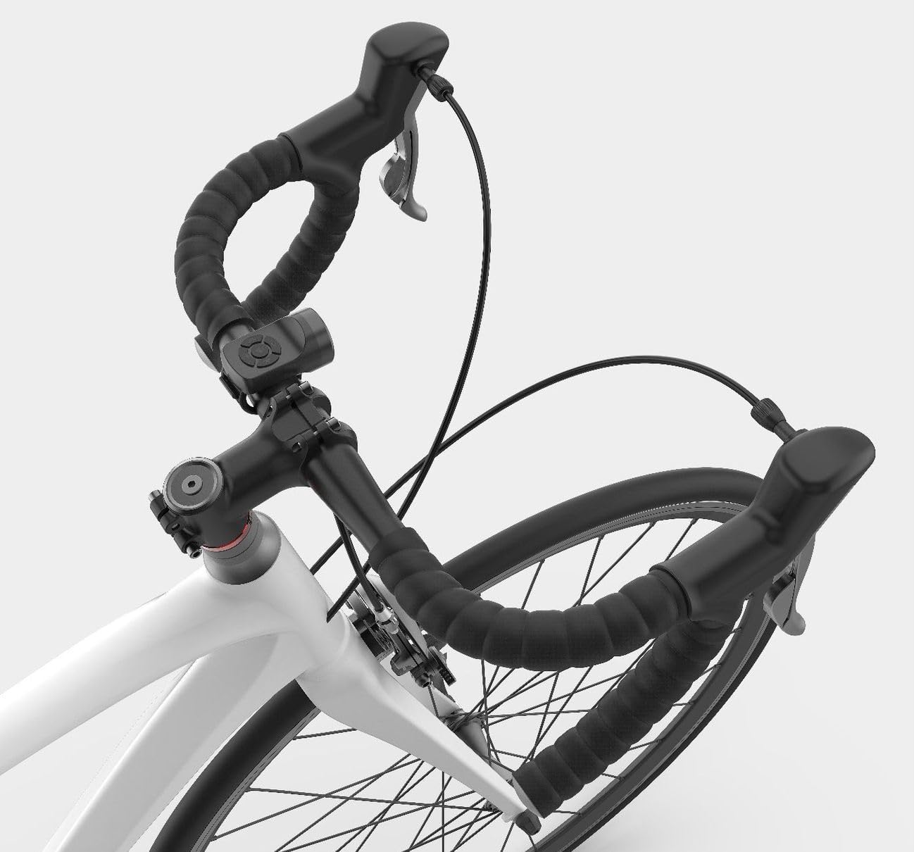 EXKOKORO Rechargeable Electric Bike Bell Horn Bell Cycling Horn for Adults with Loud Sound and Fit for Mountain Bike, Road Bike, Scooters Handlebars