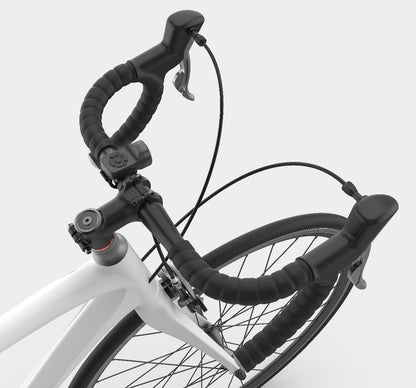 EXKOKORO Rechargeable Electric Bike Bell Horn Bell Cycling Horn for Adults with Loud Sound and Fit for Mountain Bike, Road Bike, Scooters Handlebars