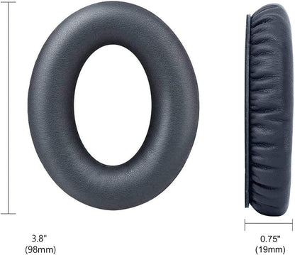 SoloWIT Earpads Cushions for Bose Headphones, Replacement Ear Pads for Bose QuietComfort 15 QC15 QC25 QC2 QC35/Ae2 Ae2i Ae2w/SoundTrue & SoundLink Around-Ear Series - QC25 PL Black&Blue