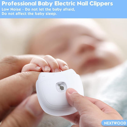 Electric nail clipper Automatic Nail Clipper, Electric Baby Nail Clippers with Light, Rechargeable Nail Clippers with Catcher, Electric Nail File for Baby, Kids, Seniors