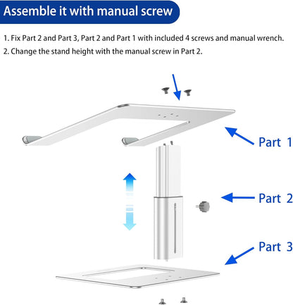 Purilite Select Aluminum Laptop Stand