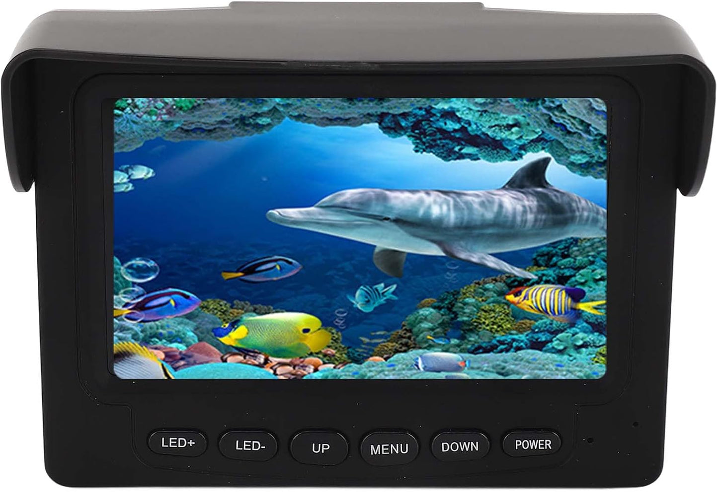 Underwater Camera Visual Fishing 4.3 Inch LCD Display 165 Degree Wide Angle Waterproof Digital Camera for Sea Fishing Boat Fishing Underwater Detection Seabed Exploration
