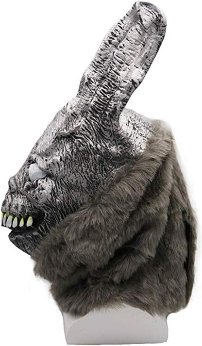 HOMELEX Frank Rabbit Mask Scary Donnie Darko Frank Mask Realistic Ghost Evil Bunny Headgear Halloween Cosplay Props for Adult