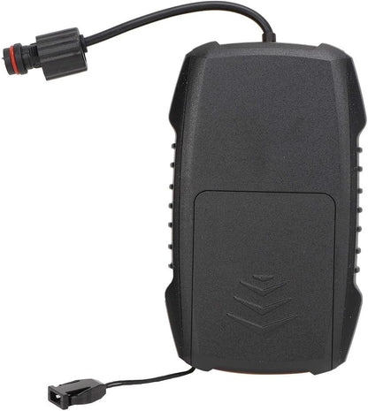 Oumefar Handheld LCD Display Fish Finder Portable Fishing Kayak Fishfinder Contour Readout Fish Depth Finder Wired Transducer with Sonar Sensor LCD Display