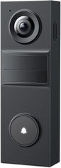 Tapo 2K Wireless Smart Video Doorbell, D205, 160° Ultra-Wide View | Person Detection, 2-Way Talk, Ring Call, Night Vision, Subscription-Free Local Storage or Optional Cloud