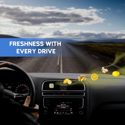 Air Jungles New Car Scent Car Air Freshener Clip, 6 Car Freshener Vent Clips, 4ml Each, Long Lasting Air Freshener for Car, Up to 180 Days Car Refresher Odor Eliminator
