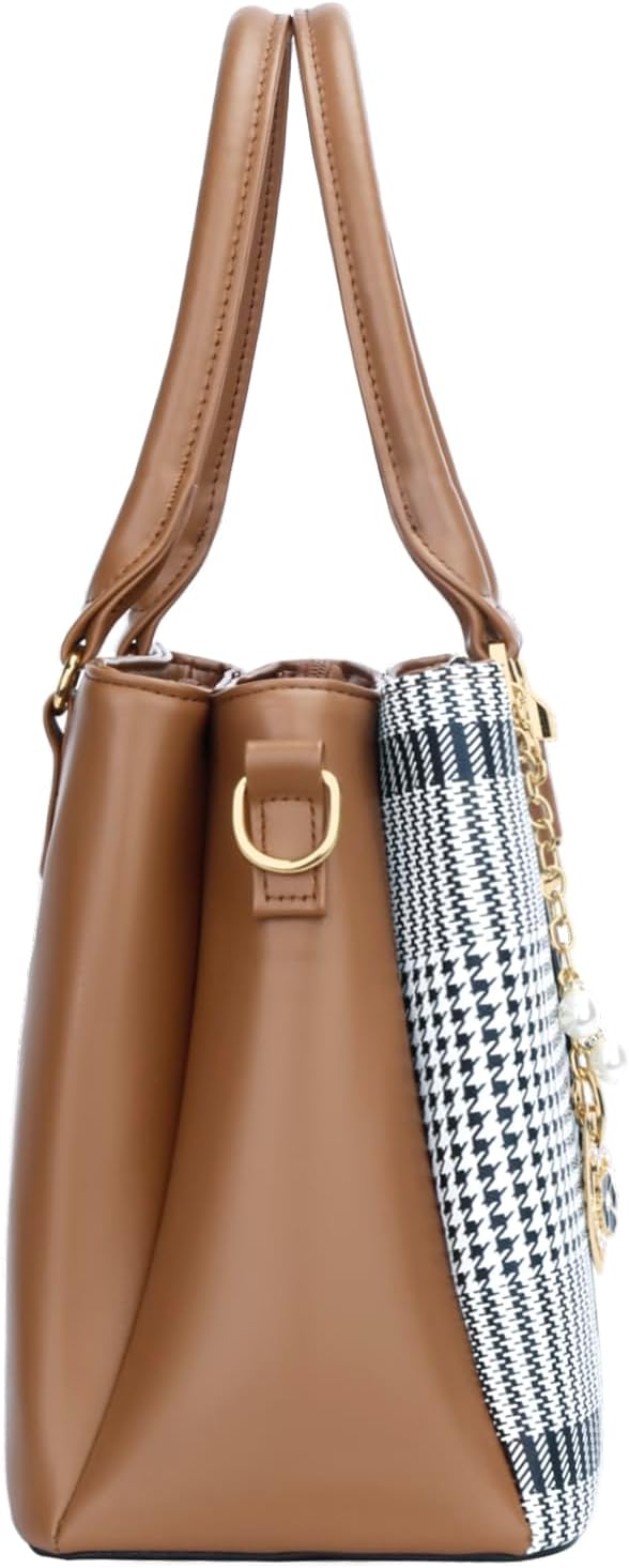 KKXIU Trendy Tote Bag for Women Lightweight Oxford Big Capacity Shoulder Purses and Handbags