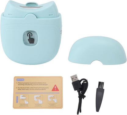 Automatic Fast Trimming Electric Nail Clipper with Safety Alloy Cutter for Elderly, Children - Easy Operation, Premium Alloy, Safety Design