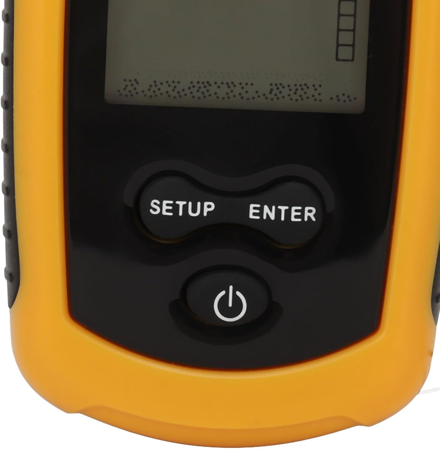 Portable Fish Depth Finder LCD Display Handheld Fish Finder,200khz Sonar Frequency Castable Kayak Boat Fishfinder Wired Transducer Kayak Fish Finder Kit for Boat Fishing, Ice