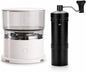 Mini Coffee Machine Coffeeware Appliance Dorm Office Travel Manual Burr Handheld Device Stainless Steel Compact Hand Crank Camping