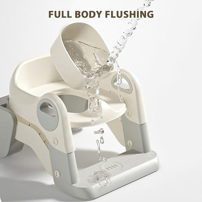 Infant Toilet Seat, Non-Slip Steps for Learning, Home Use Baby Supplies Travel Bathroom Nursery