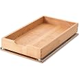 Wooden Pull Out Cabinet Organizer, Slide Out Drawer for Kitchen Organizers and Storage, Soft Close, Heavy Duty, Full-Extension