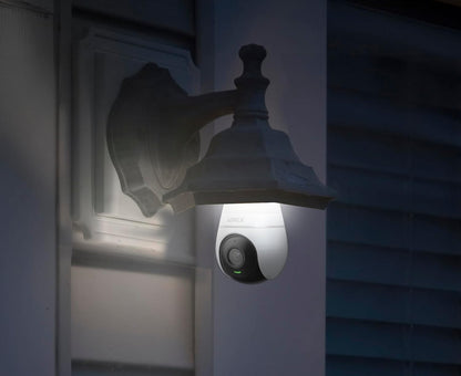 Lorex 2K Wi-Fi Smart Lightbulb Camera | E26/E27 Socket | Pan-Tilt View, Color Night Vision, Person & Vehicle Detection | 2-Way Talk | Alexa/Google | Cloud & Local Storage