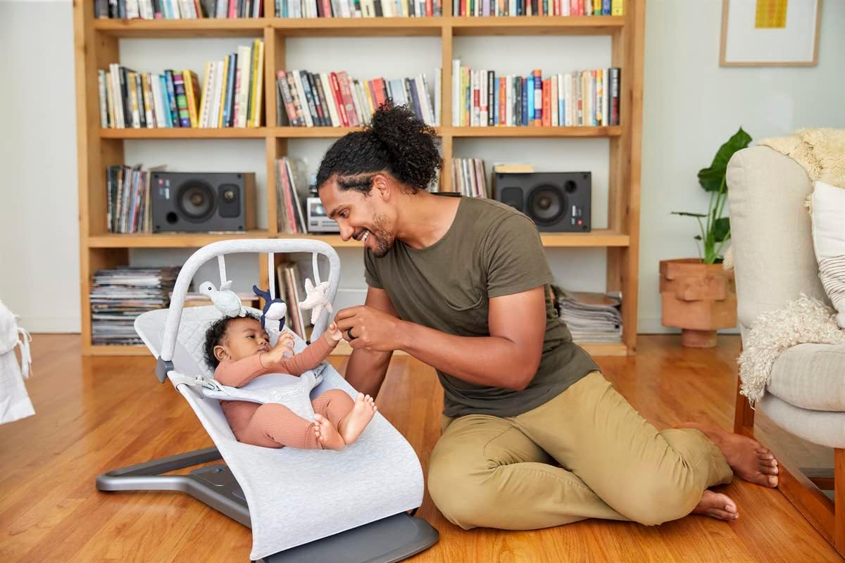 Ergobaby Infant Bouncer Toy Bar Accessory | Ocean-Themed Interactive Baby Toy