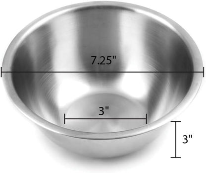 Fox Run 7326 Stainless Steel Mixing Bowl, 1.25-Quart