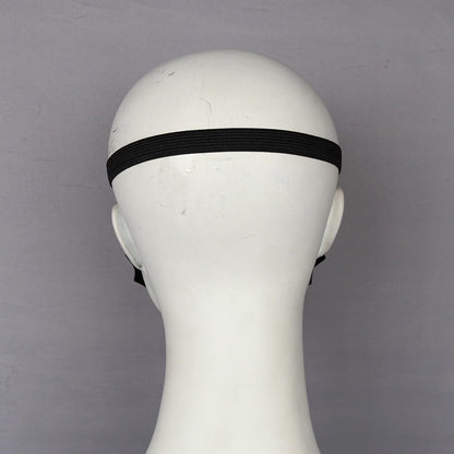 Joukavor Wolf Skull Mask Animal Skeleton Mask Japanese Mask Werewolf Mask (A-Black)