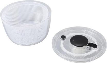 Vegetable Washer Dryer, Salad Spinner Anti Slip Base Home (Large 24x24cm / 9.4x9.4in)