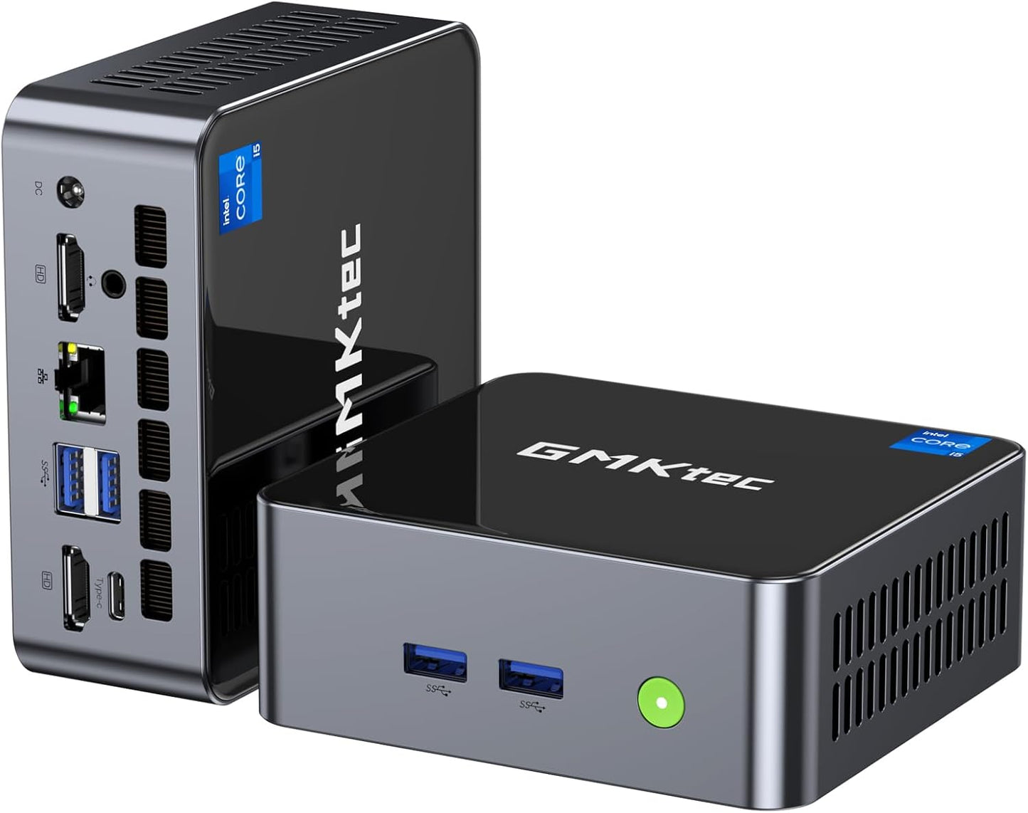 GMKtec Mini PC Intel Core i9 12900HK(14C/20T 5.0 GHz) W11 Pro, Desktop Computer 32GB DDR4 RAM+1TB NVMe SSD, Triple 4K Display, WiFi 6, BT5.2, USB-C M3 Plus