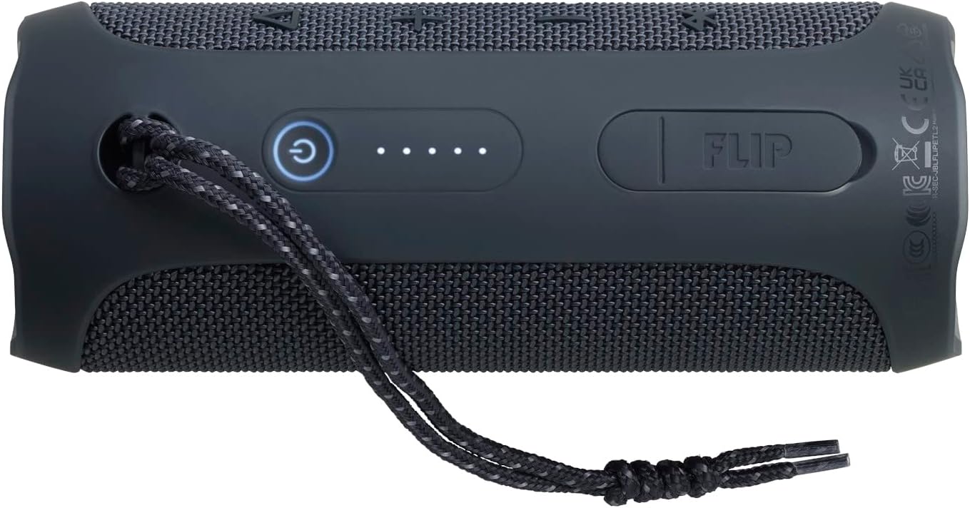 JBL Flip 7 - Portable Waterproof and Drop-Proof Speaker - Black