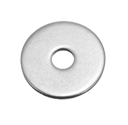 1/4" x 1" Stainless Fender Washer,18-8 (304) Stainless Steel Flat Washer,1/4" ID x 1" OD x 0.074" Thick(40Pcs)
