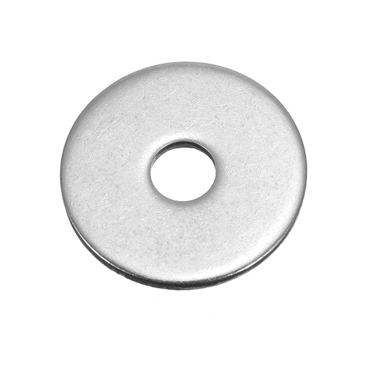 1/4" x 1" Stainless Fender Washer,18-8 (304) Stainless Steel Flat Washer,1/4" ID x 1" OD x 0.074" Thick(40Pcs)