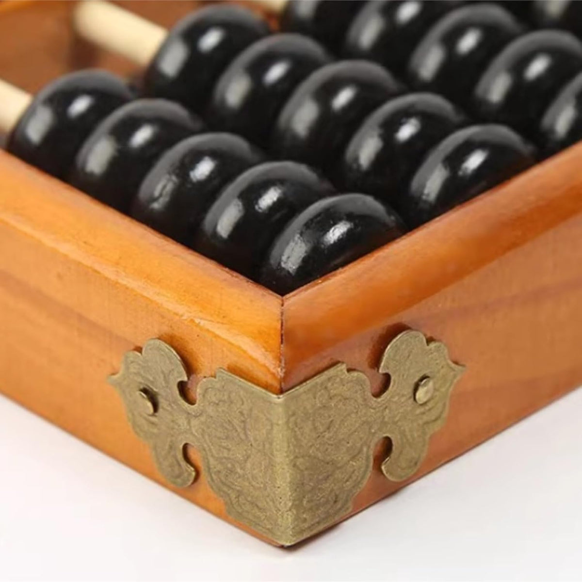 Abacu 13 Digits Calculating Abacus Math Learning Wooden Traditional Chinese 7 Bead Educational Supply Number Counting