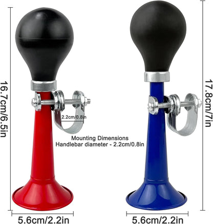 EZYoutdoor Aluminum Alloy Bike Horn Bicycle Horns,Metal Bicycle Horns for Kids,Cycling Air Horn,Retro Bike Horns for Kids Bikes