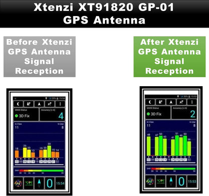 Xtenzi Replacement Active GPS Antenna Compatible with Select JVC Navigation KW-NT30HD KW-NT50HDT QAL1088-003 QAL1088-001 Models