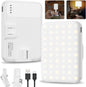 Anautin Selfie Light, 60 LED 2200mAh Rechargeable Clip Fill Video Light (White)