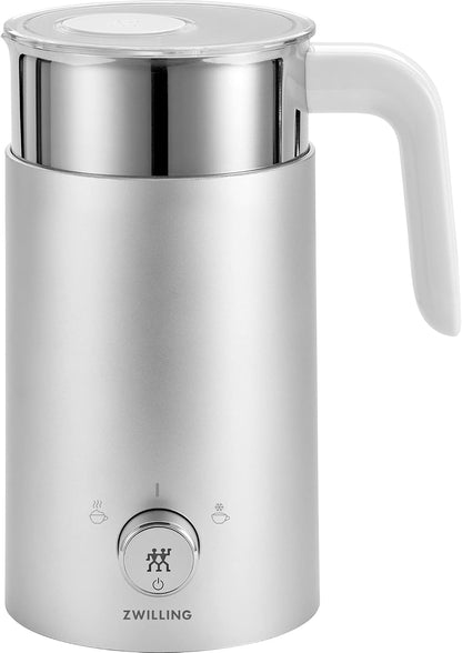 ZWILLING Enfinigy Electric Barista Non-Slip Milk Frother and Warmer, Black- Milk Steamer for Latte, Cappuccino, Macchiato