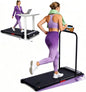 Compact Small Walking Pad Treadmill with Incline, 3.0HP Portable Walking Treadmill with Handle Bar, 0.6-7.6 MPH Mini Treadmills for Home Small, Electric Treadmills for Exercising