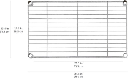 Foldable Portable Laundry Drying Rack for Indoor Air Drying Clothing, 29.4 x 14.8 x 41.9 inches (LxWxH), Chrome Silver