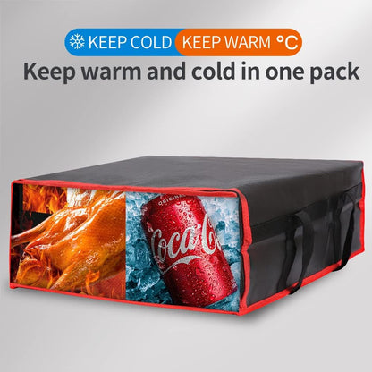 Purilite Select™ Insulated Food Delivery Bag – Extra Large Thermal Carrier for Hot &amp; Cold Food Transport