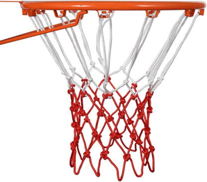 Basketball Nets 2 PCS Heavy Duty Outdoor All Weather Basketball Nets Backboard Accessories Replacement for Standard Rim Hoop