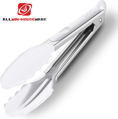 Purilite Select Silicone &amp; Stainless Steel Kitchen Tongs