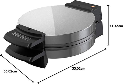 BLACK+DECKER WMB500 Belgian Waffle Maker, Stainless Steel