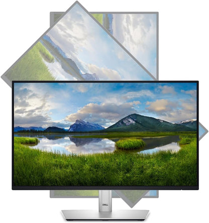 Dell 24 Monitor - P2425H - 23.8 Inch Full HD (1920 × 1080), 100Hz Refresh Rate, Comfortview Plus, 99% sRGB, IPS Panel, 1500:1, Tilt/Swivel/Pivot/Height, 3-Year Advanced Exchange Service - Black