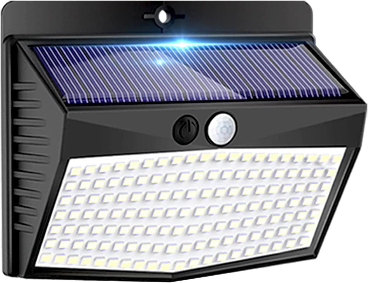 Solar Lights Outdoor, [ 8 Pack/138LED ] Solar Motion Sensor Light Outdoor with 3 Lighting Modes Wireless Waterproof Solar Wall Lights Solar Security Lights for Fence Yard Garden Deck Garage