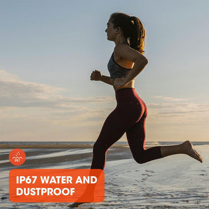 JBL Endurance Race Waterproof True Wireless Active Sport Earbuds, with Microphone, 30H Battery Life, Comfortable, dustproof, Android and Apple iOS Compatible (Black)