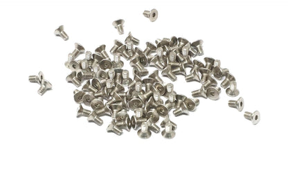 iexcell 5 Pcs M8 x 80mm Thread Pitch 1.25 mm Stainless Steel 304 Hex Socket Flat Head Cap Screws Bolts Kit