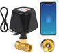 WiFi & Bluetooth Smart Water Valve DN15 (1/2") | Automatic Water Shutoff Controller | App & Voice Control | Alexa & Google Assistant Compatible
