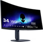 Alienware 34 Curved Gaming Monitor – AW3425DWM - 34-inch WQHD (3440 x 1440) 180Hz 1ms Display, 1500R Curve, AMD FreeSync Premium, VESA AdaptiveSync, VESA DisplayHDR 400, 360° Ventilation