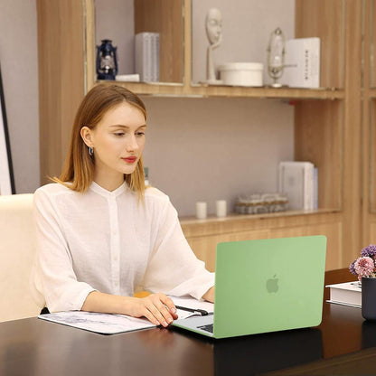 MOSISO Compatible with MacBook Air 13 inch Case 2025 2024 2023 2022 M4 A3240 M3 A3113 M2 A2681, Plastic Hard Shell&Keyboard Cover&Screen Film&Pouch for MacBook Air 13.6 inch Case, Crystal Clear