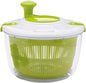 koaunert Large Salad with Non-Slip Base Durable and Practical Stainless Steel Salad Spinners Salad Spinners Collapsible, Plastic